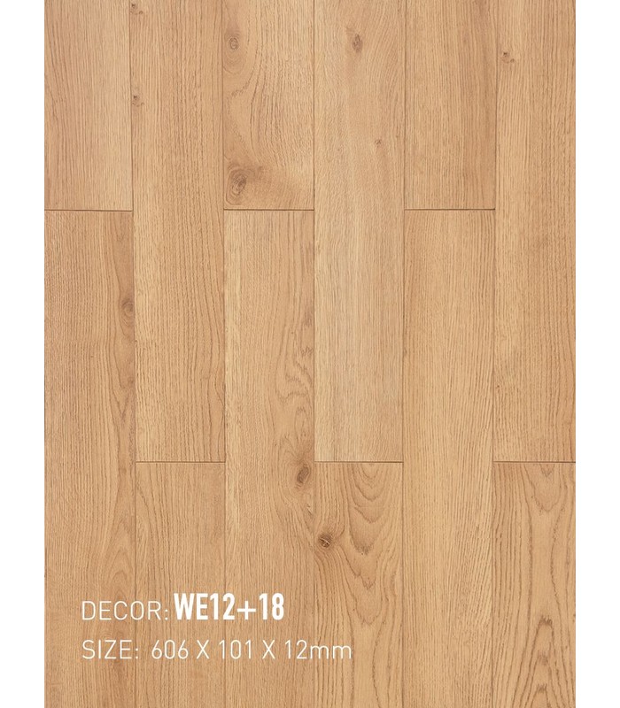 Sàn Gỗ Malay Wood 12mm WE12+18