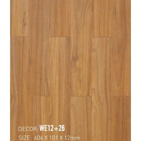 Sàn Gỗ Malay Wood 12mm WE12+26