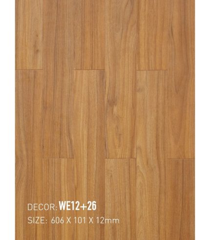 Sàn Gỗ Malay Wood 12mm WE12+26