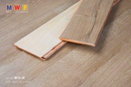 Sàn Gỗ Malay Wood 12mm WE12+38