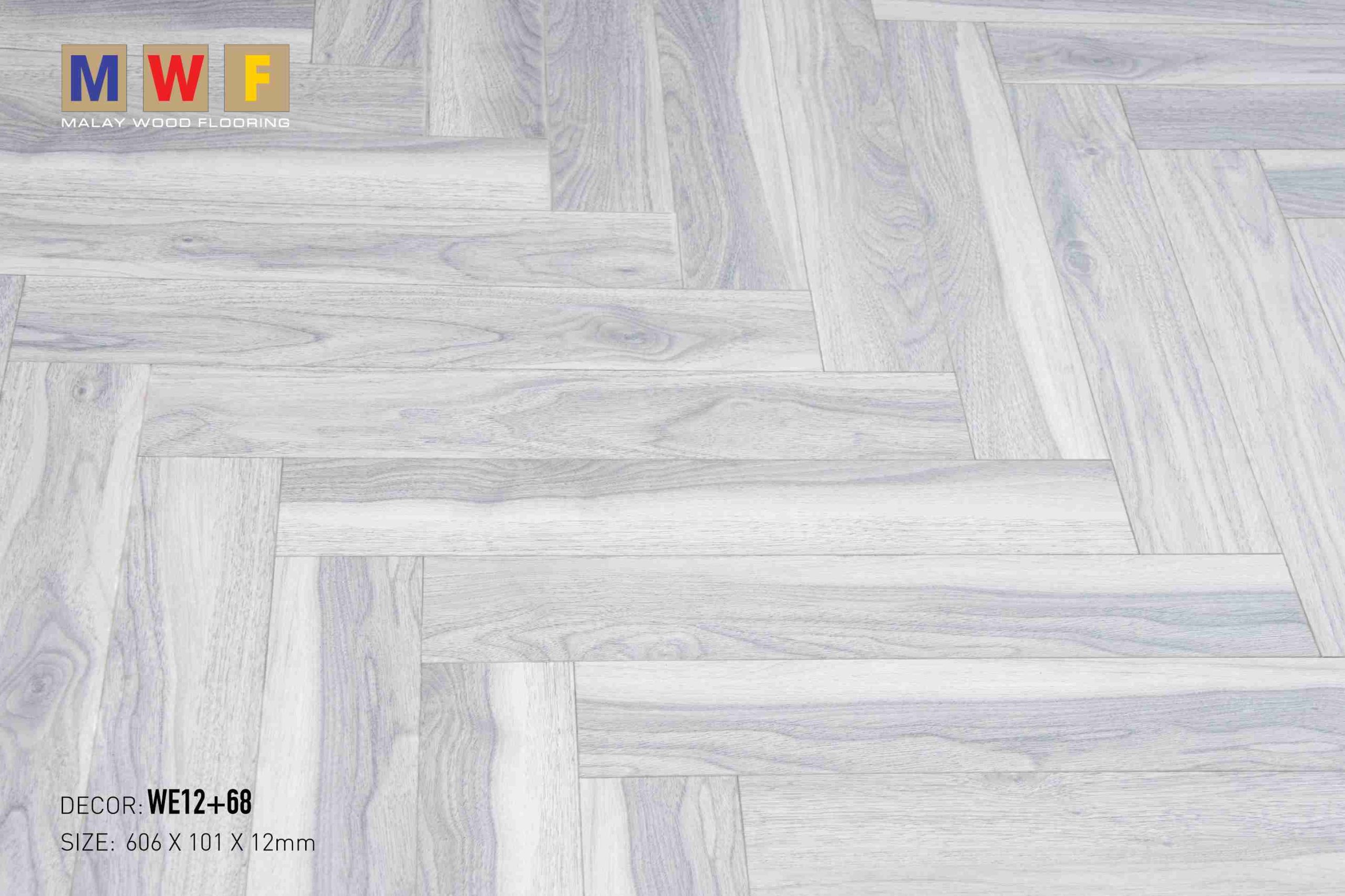 Sàn Gỗ Malay Wood 12mm WE12+68