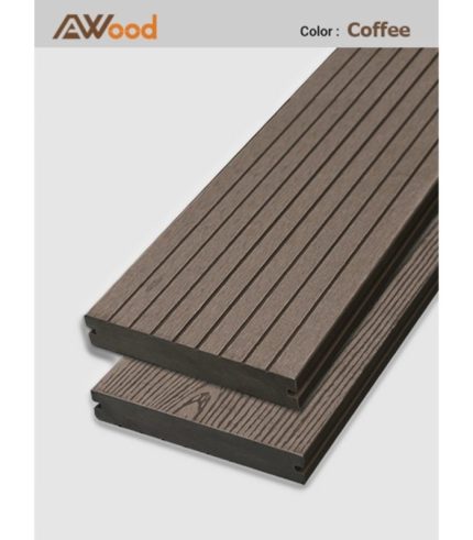 Sàn Gỗ Ngoài Trời AWood ASD140x25 Coffee