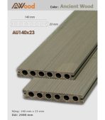 Sàn Gỗ Ngoài Trời AWood AU140x23 Teak M