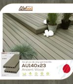Sàn Gỗ Ngoài Trời AWood AU140x23 Teak M