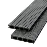 Sàn Gỗ Ngoài Trời AWood HD140x25-4 Darkgrey