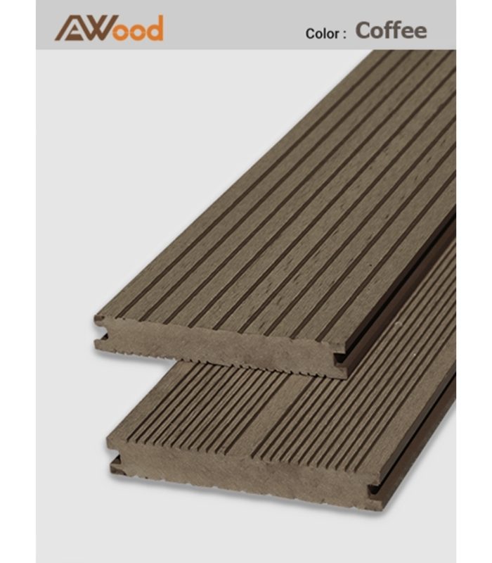 Sàn Gỗ Ngoài Trời AWood SD150x23 Coffee