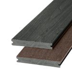 Sàn Gỗ Ngoài Trời AWood SU140x23 Charcoal