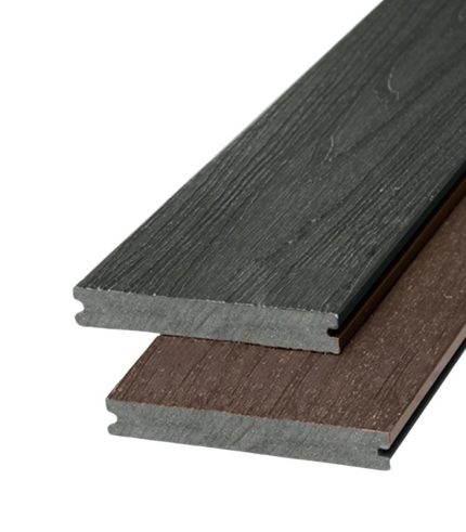 Sàn Gỗ Ngoài Trời AWood SU140x23 Charcoal