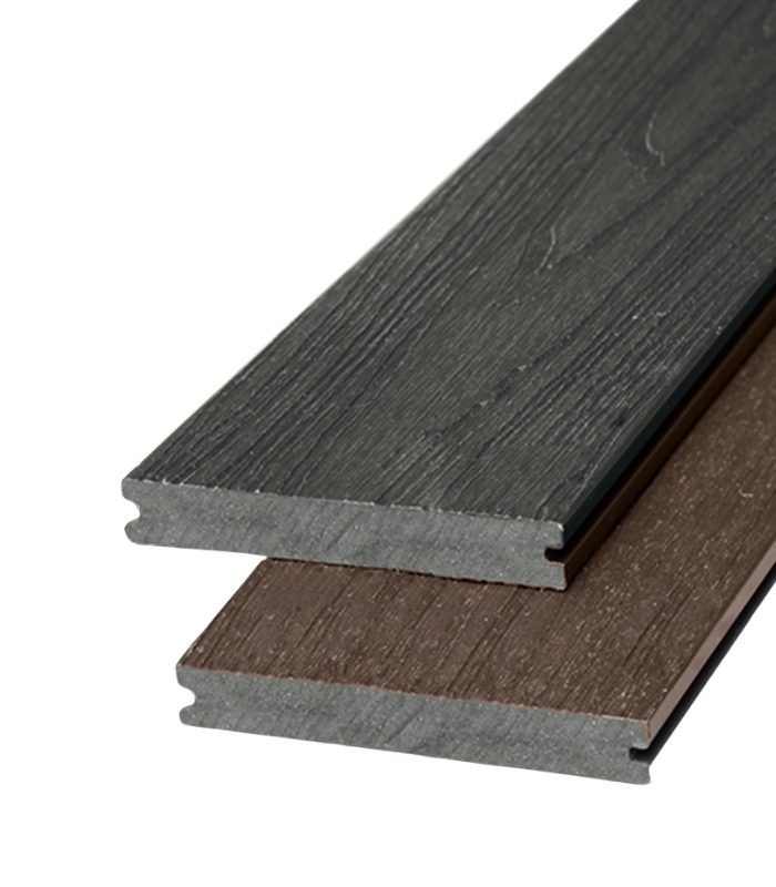 Sàn Gỗ Ngoài Trời AWood SU140x23 Charcoal