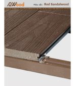 Sàn Gỗ Ngoài Trời AWood SU140x23 Sandalwood
