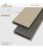 Sàn Gỗ Ngoài Trời Ultra Wood UA142x22 Smoke