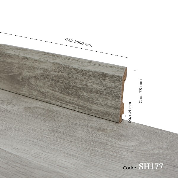 Sàn Gỗ ShopHouse 8mm SH177