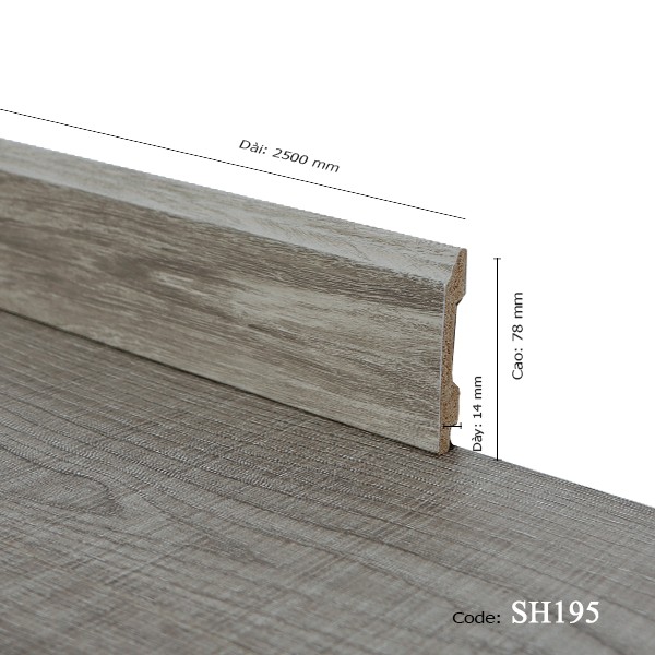 Sàn Gỗ ShopHouse 8mm SH195