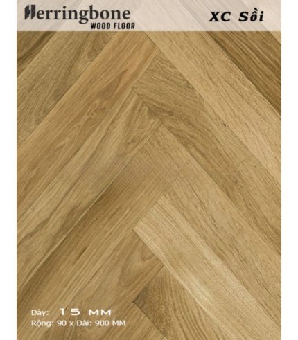 Sàn Gỗ Sồi Xương Cá 15mm SGS XC 90x900