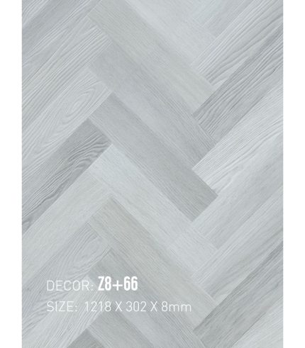 Sàn Gỗ Xương Cá 3K ART 8mm Z8+66