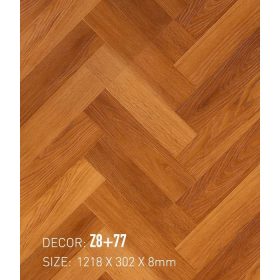 Sàn Gỗ Xương Cá 3K ART 8mm Z8+77