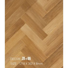 Sàn Gỗ Xương Cá 3K ART 8mm Z8+86