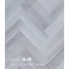 Sàn Gỗ Xương Cá 3K ART 8mm Z8+99