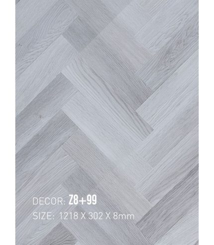 Sàn Gỗ Xương Cá 3K ART 8mm Z8+99