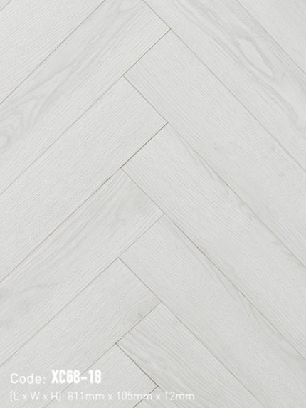 Sàn Gỗ Xương Cá 3K VINA 12mm XC68-18