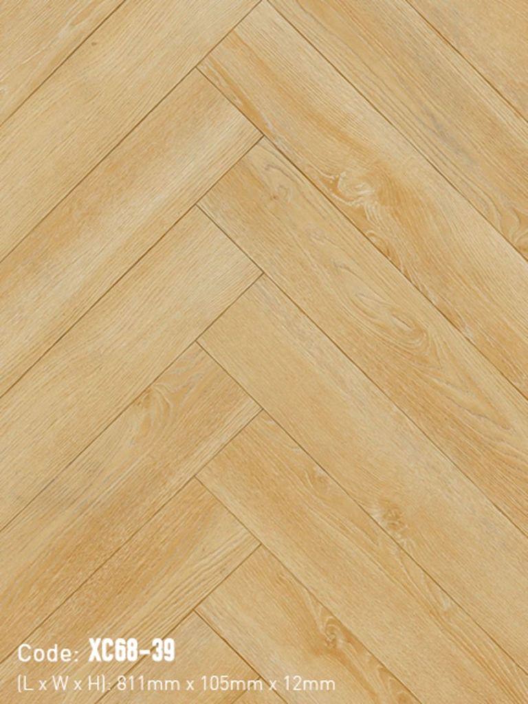 Sàn Gỗ Xương Cá 3K VINA 12mm XC68-39