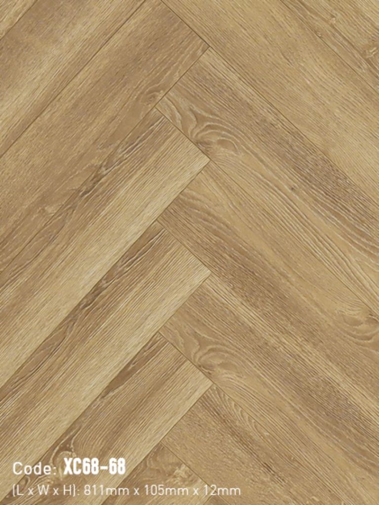 Sàn Gỗ Xương Cá 3K VINA 12mm XC68-68