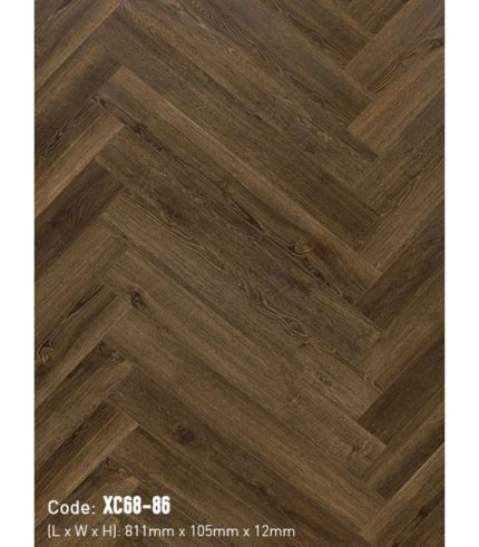 Sàn Gỗ Xương Cá 3K VINA 12mm XC68-86