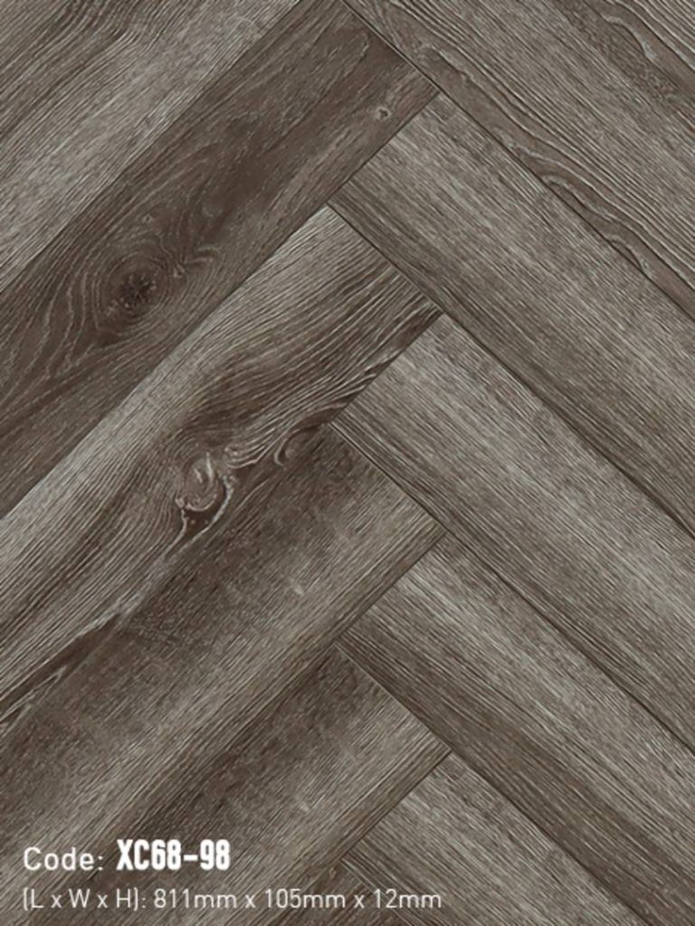 Sàn Gỗ Xương Cá 3K VINA 12mm XC68-98