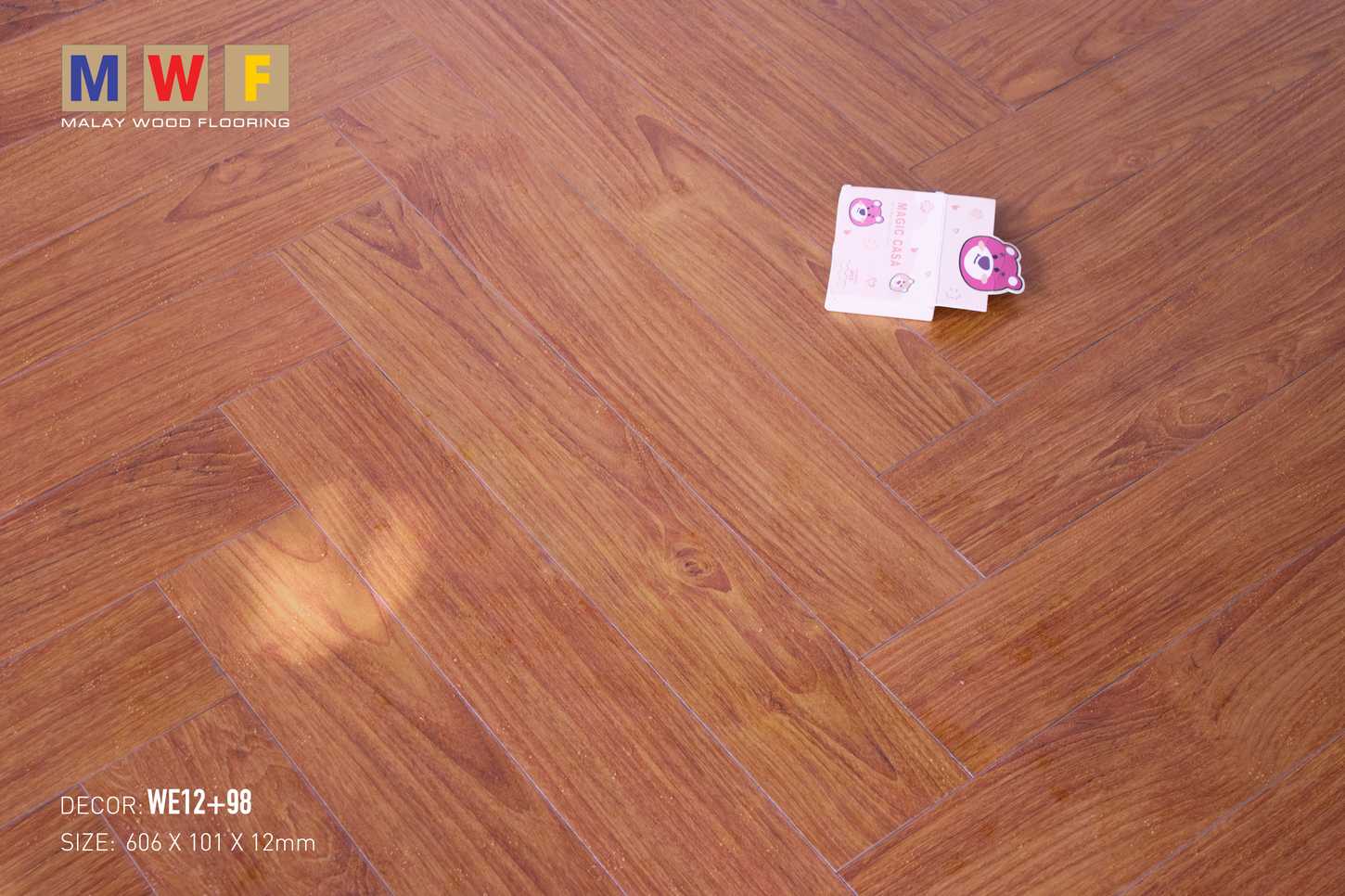 Sàn Gỗ Malay Wood 12mm XC12+98