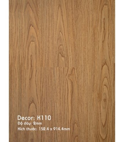 Sàn Nhựa 3K Vinyl 2mm K110
