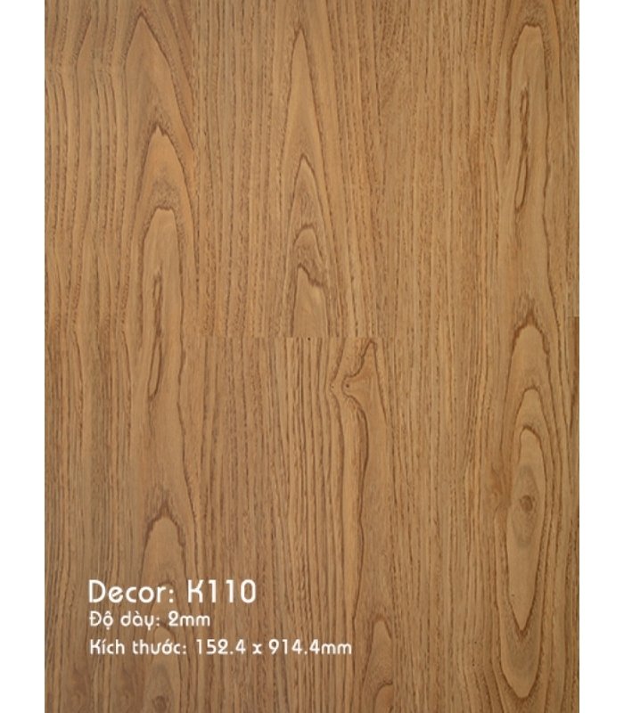 Sàn Nhựa 3K Vinyl 2mm K110