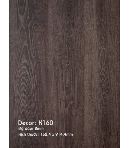 Sàn Nhựa 3K Vinyl 2mm K160