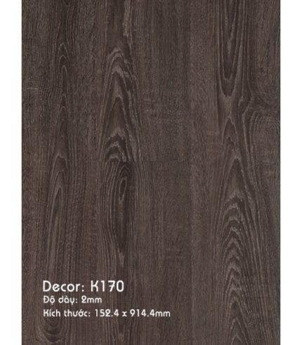 Sàn Nhựa 3K Vinyl 2mm K170