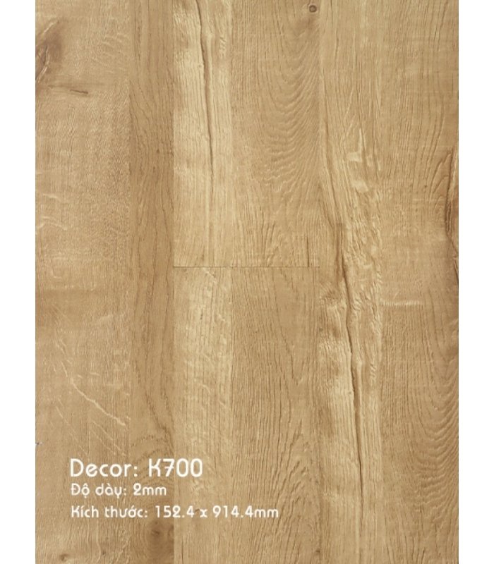 Sàn Nhựa 3K Vinyl 2mm K700