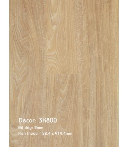 Sàn Nhựa 3K Vinyl 2mm K800