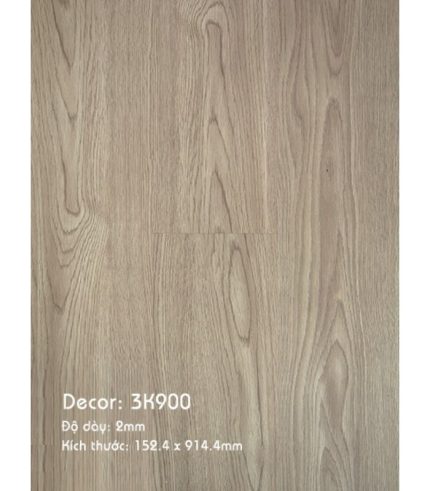 Sàn Nhựa 3K Vinyl 2mm K900