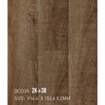 Sàn Nhựa Có Keo 2mm 2K+38