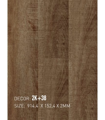 Sàn Nhựa Có Keo 2mm 2K+38