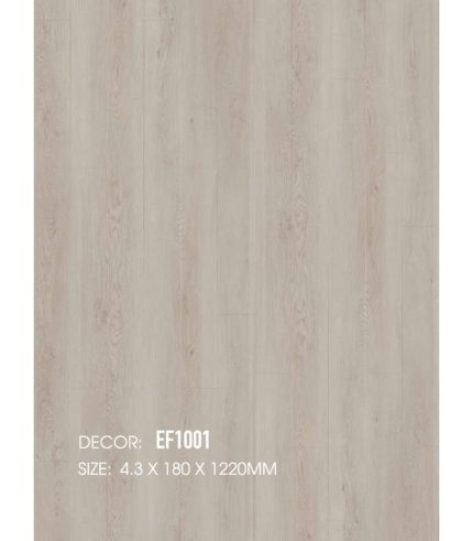 Sàn Nhựa Hèm Khóa Efloor 4.3mm EF1001
