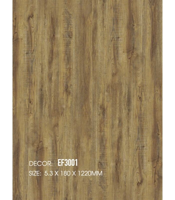 Sàn Nhựa Hèm Khóa Efloor 5.3mm EF3001