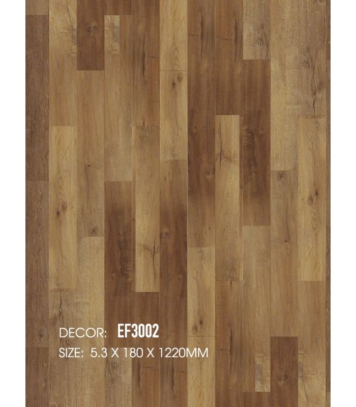 Sàn Nhựa Hèm Khóa Efloor 5.3mm EF3002