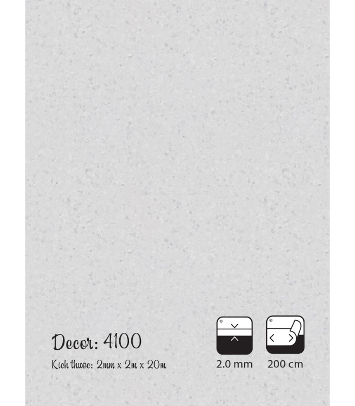 Sàn Nhựa Kháng Khuẩn Forbo 2mm 4100