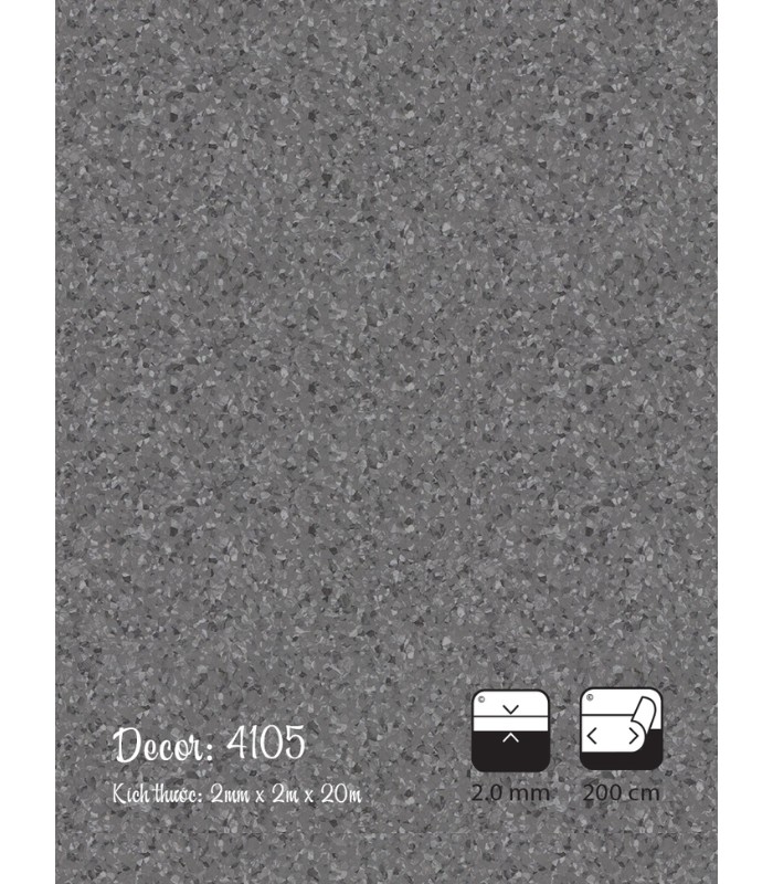 Sàn Nhựa Kháng Khuẩn Forbo 2mm 4105