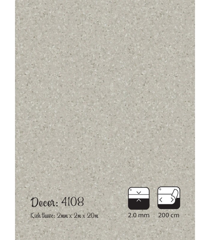 Sàn Nhựa Kháng Khuẩn Forbo 2mm 4108