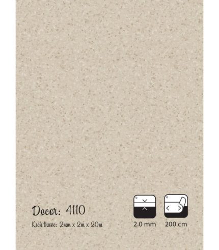 Sàn Nhựa Kháng Khuẩn Forbo 2mm 4110