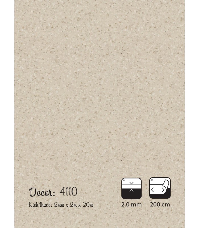 Sàn Nhựa Kháng Khuẩn Forbo 2mm 4110