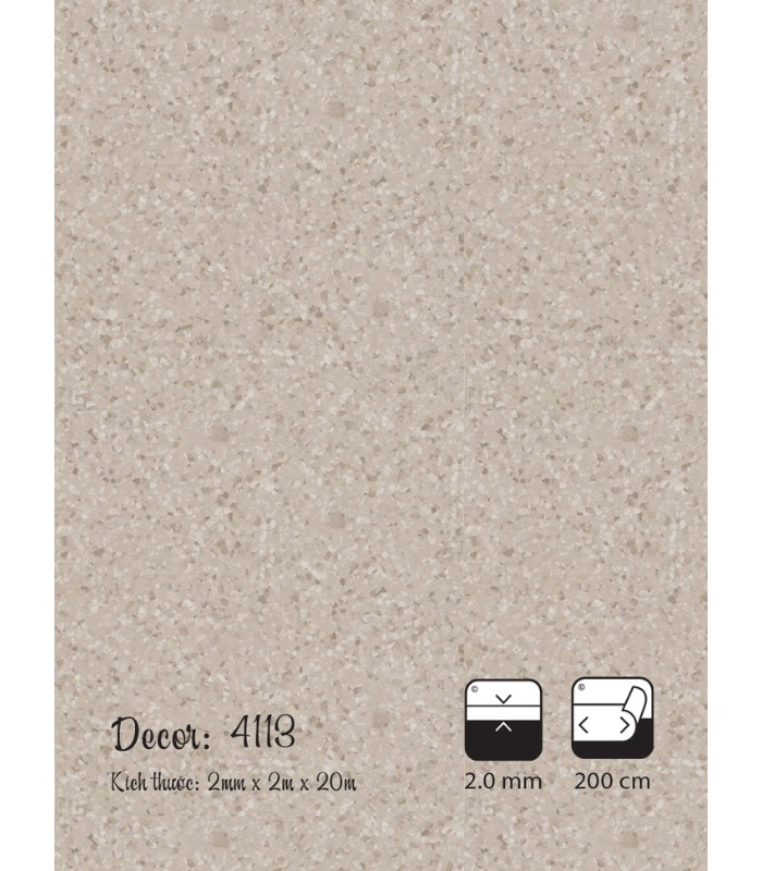 Sàn Nhựa Kháng Khuẩn Forbo 2mm 4113