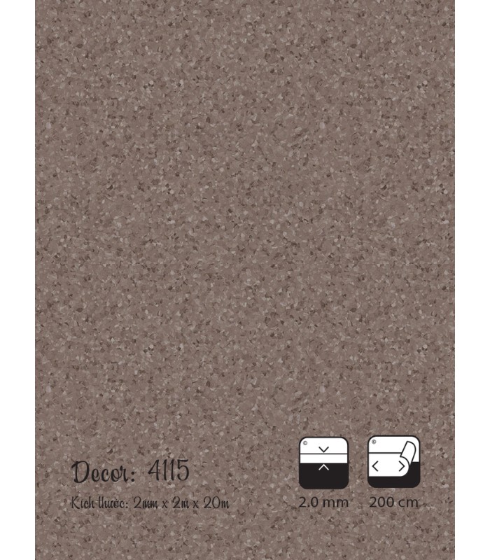 Sàn Nhựa Kháng Khuẩn Forbo 2mm 4115