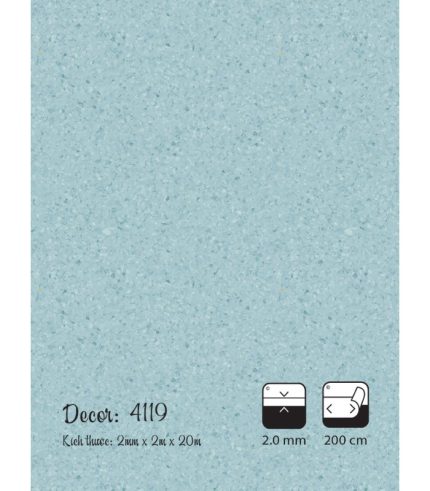 Sàn Nhựa Kháng Khuẩn Forbo 2mm 4119