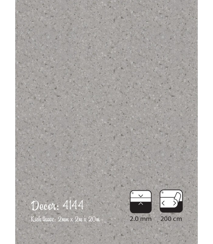 Sàn Nhựa Kháng Khuẩn Forbo 2mm 4144